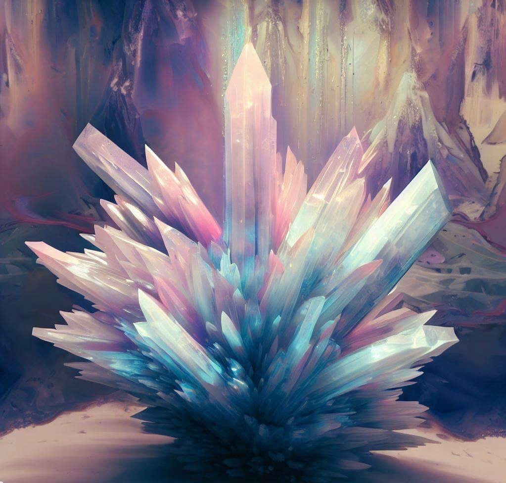 Cristallina 70X70cm. Résine carré 🟪 42 couleurs