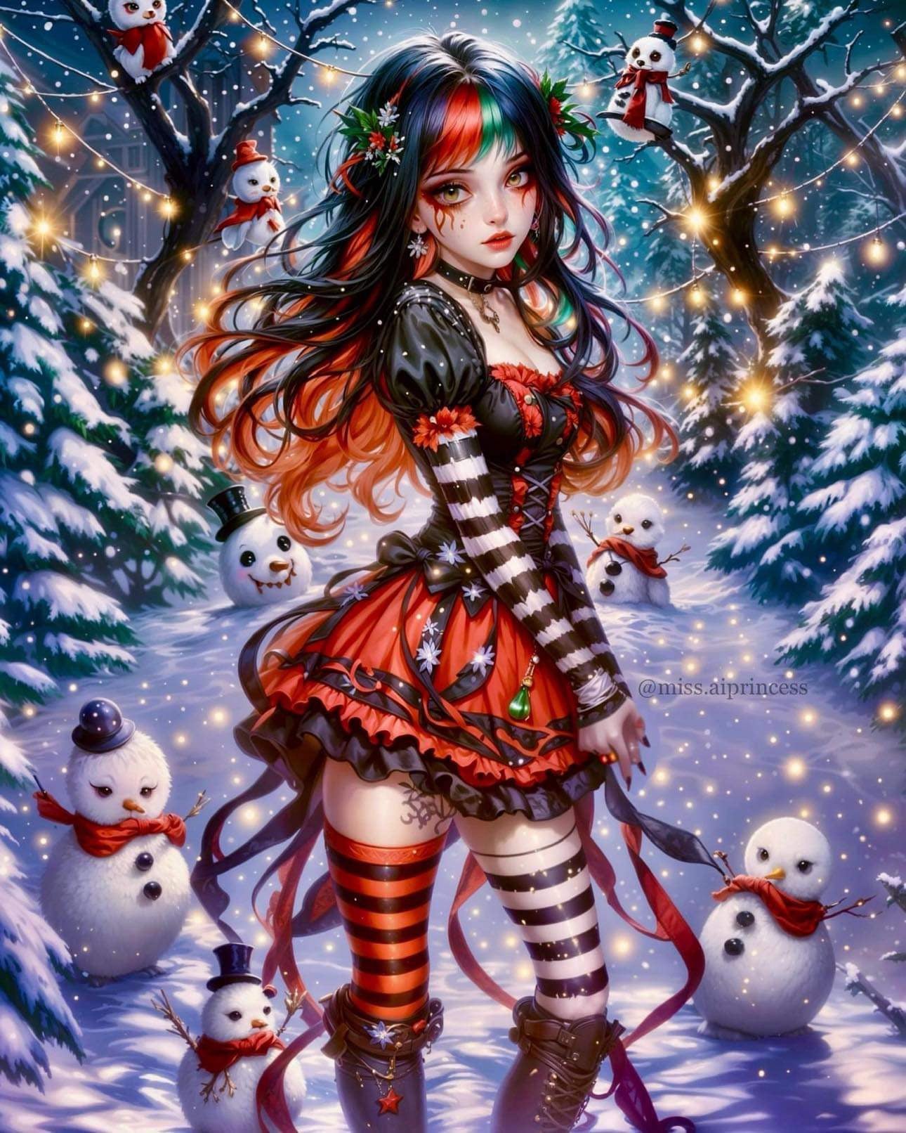 Snowmen Alley Resin square 🟪 74 colors 60X75cm