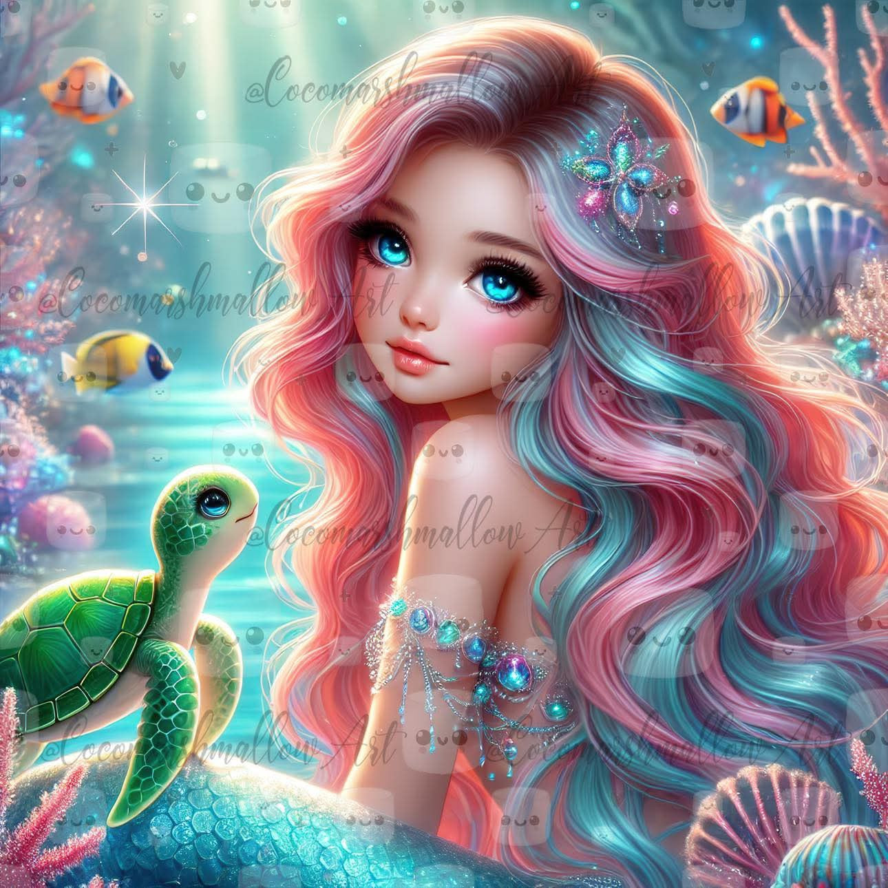 The Mermaid and the Turtle 🟪