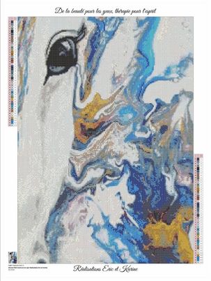 Fairy Tale 50X70cm. Round or square acrylic 45 colors