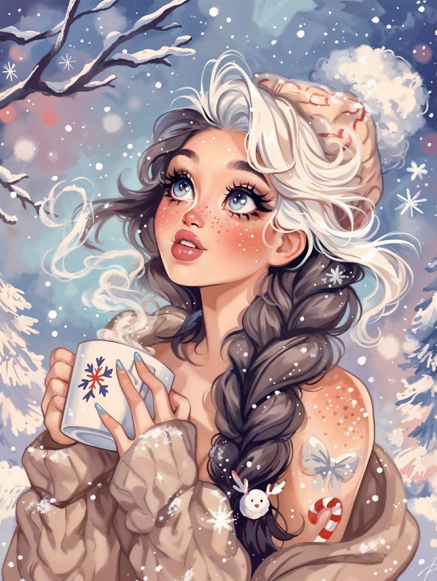 Sous les Flocons d’Hiver 🟪