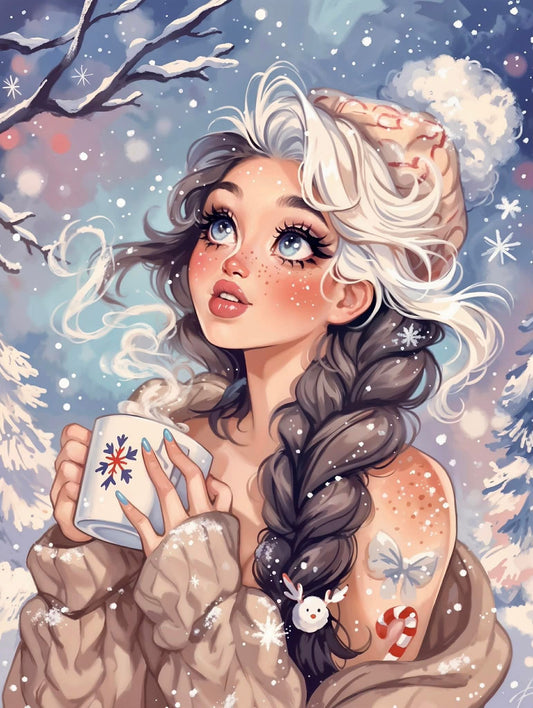 Sous les Flocons d’Hiver 🟪