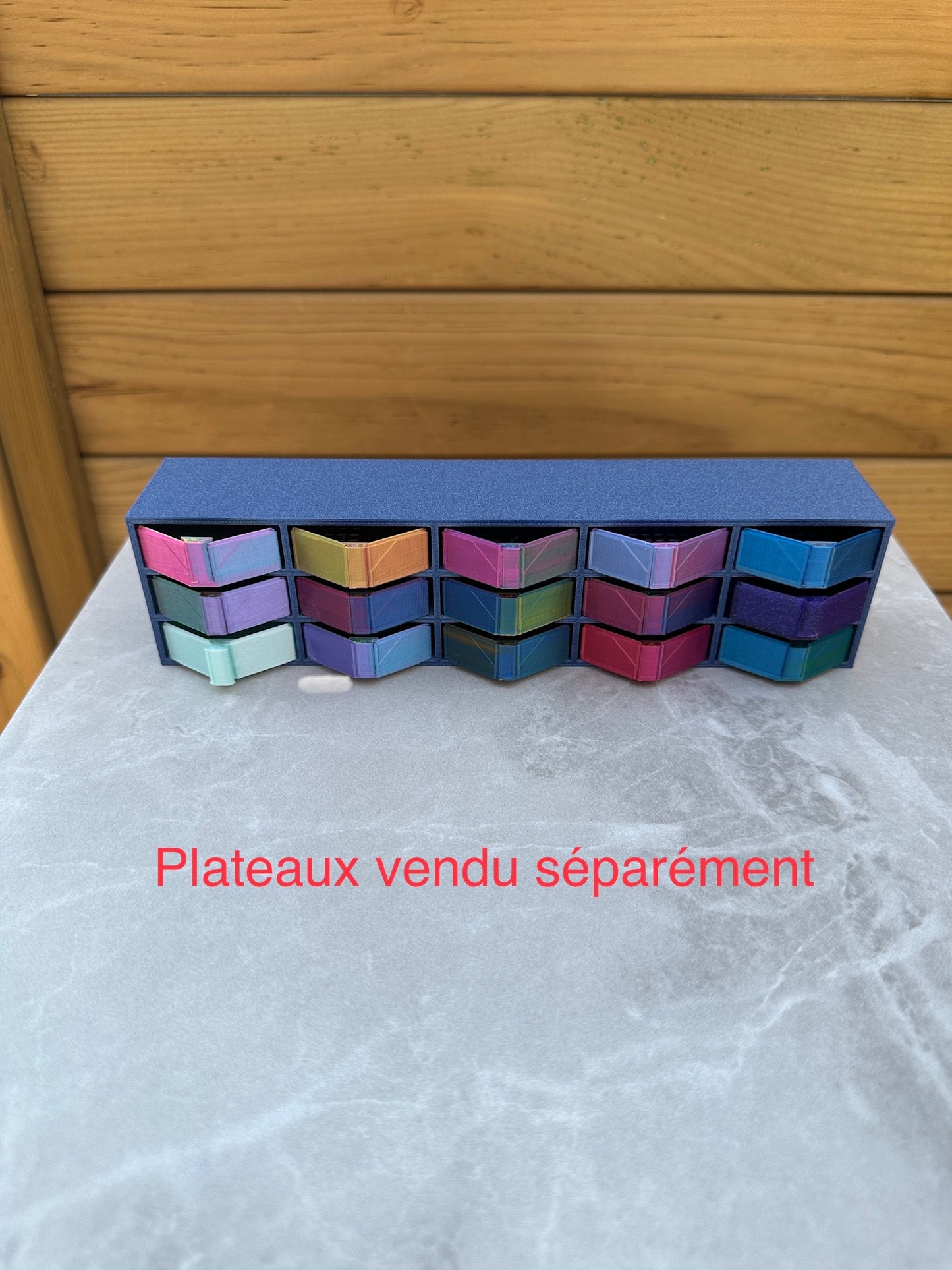 Rangement pour 15 bébés plateaux