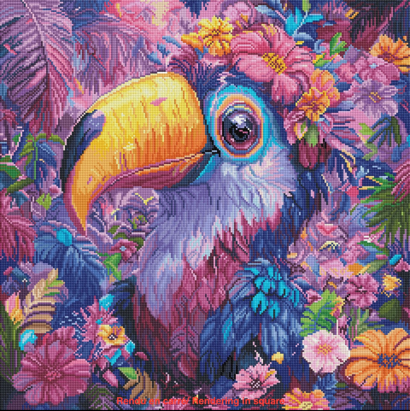 Perroquet au Caraïbe 🟪