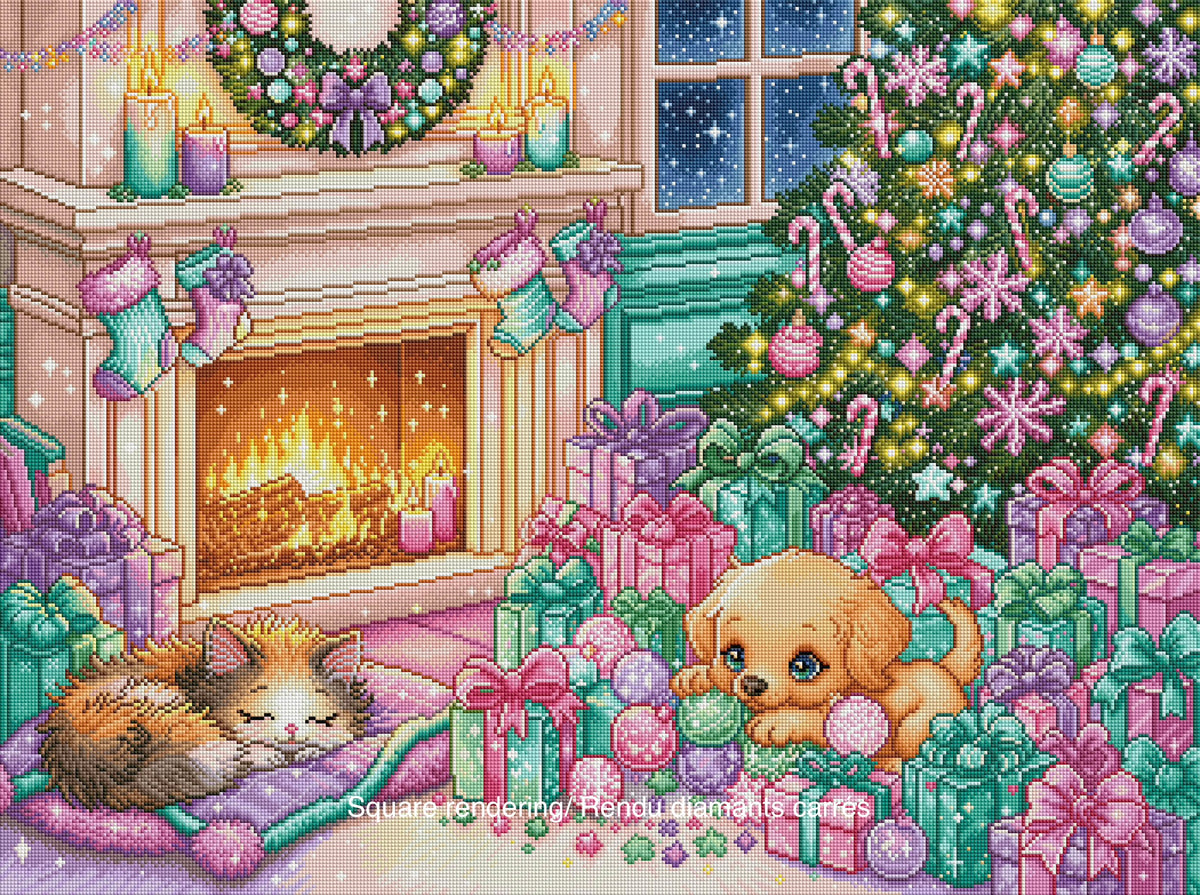Cozy Christmas Moment/ Un doux moment de Noël 🟪