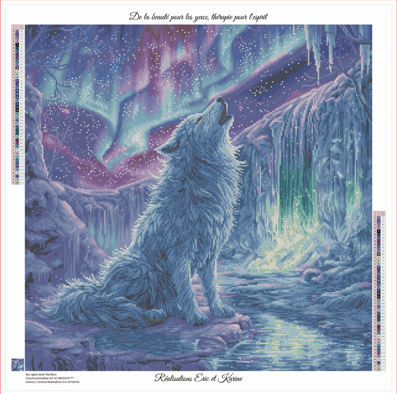 Sky Lights Wolf 🟪