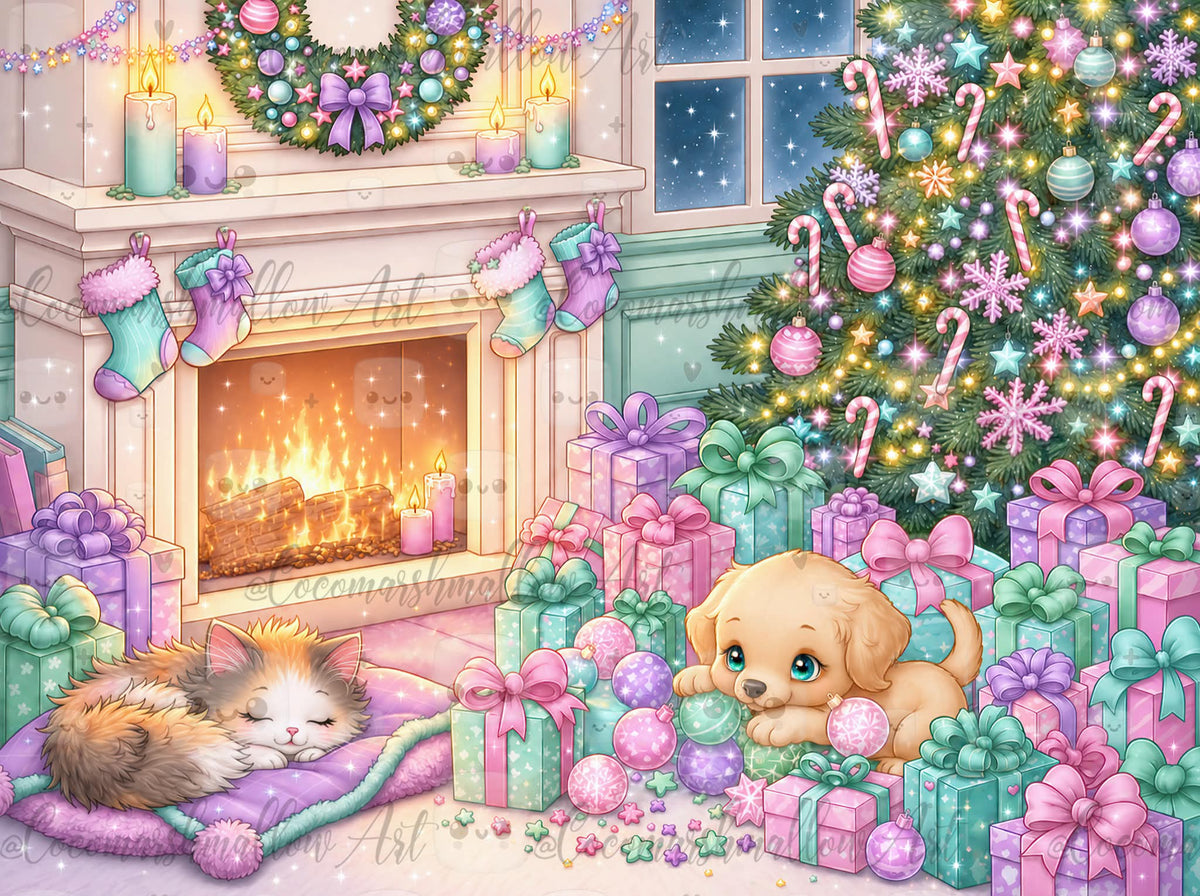 Cozy Christmas Moment/ Un doux moment de Noël 🟪