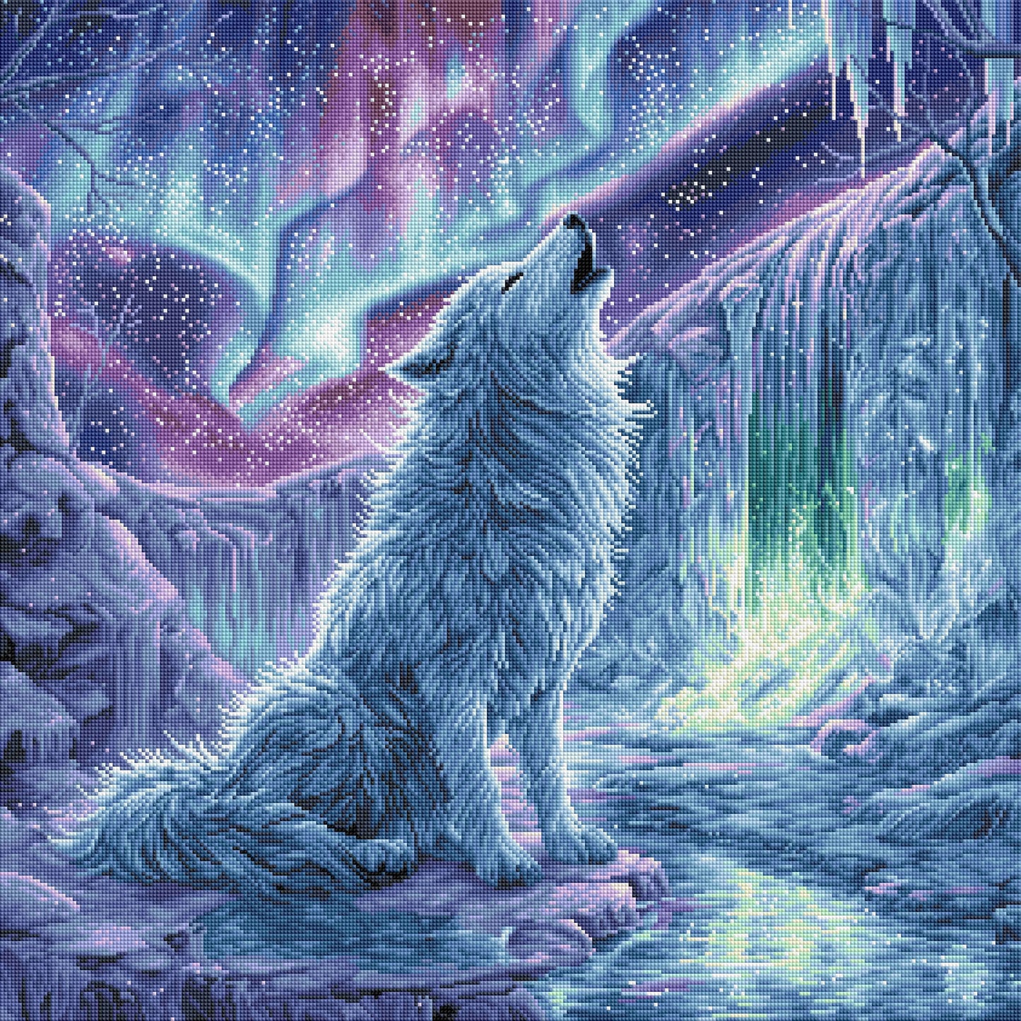 Sky Lights Wolf 🟪